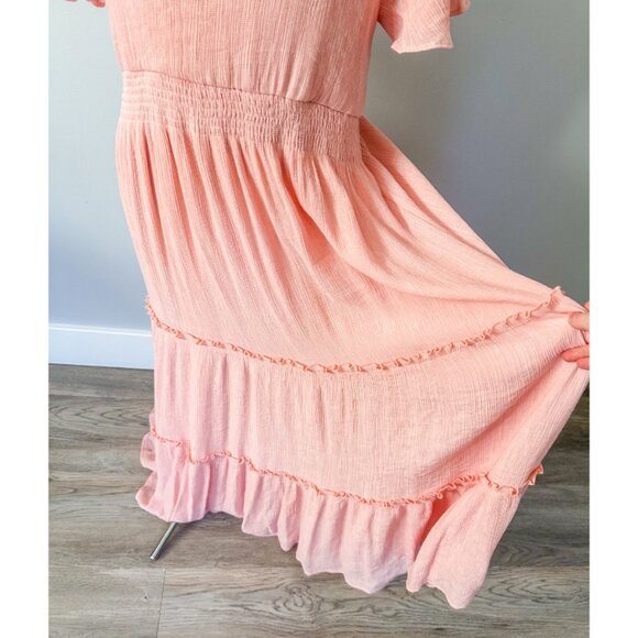 Mikarose Rose Pink Maxi Dress - Picture 10 of 13